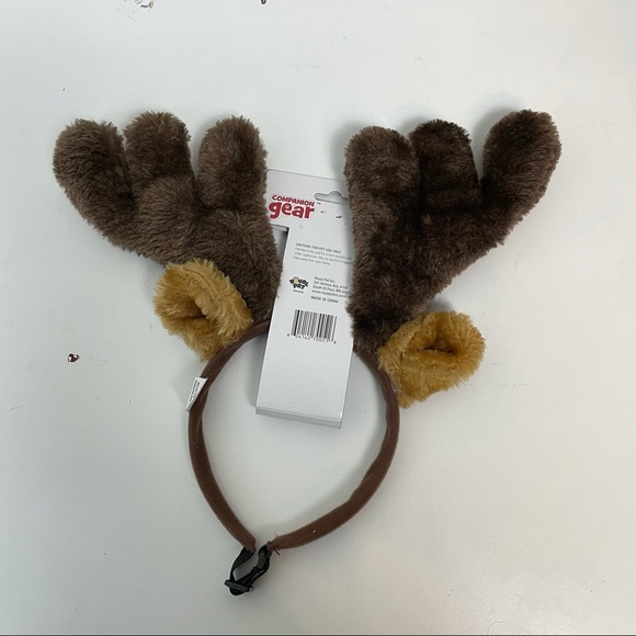 NWT Pet Reindeer Antler Headband - Picture 5 of 6